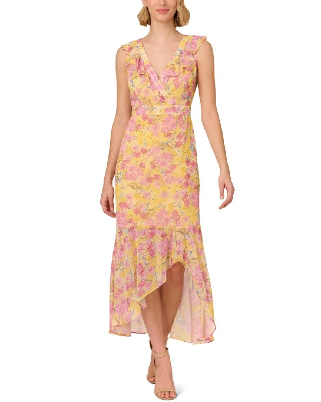 Lace - Embellished Women Dress for an Elegant and Sophisticated Appearance Lace - Embellished Women Dress for an Elegant and Sophisticated Appearance Adrianna Papell V-Neck Printed Chiffon Midi Dress Lace - Embellished Women Dress for an Elegant and Sophisticated Appearance Lace - Embellished Women Dress for an Elegant and Sophisticated Appearance Adrianna Papell V-Neck Printed Chiffon Midi Dress