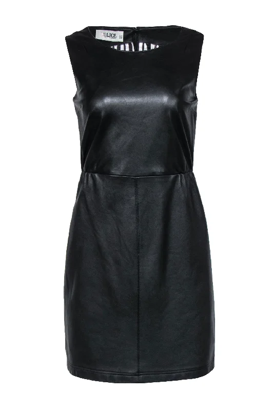 Plus Size Women Dress with a Flattering A - Line Cut for Comfort and Style Plus Size Women Dress with a Flattering A - Line Cut for Comfort and Style Alice Temperley - Black Leather Sleeveless Sheath Dress Sz 2 Plus Size Women Dress with a Flattering A - Line Cut for Comfort and Style Plus Size Women Dress with a Flattering A - Line Cut for Comfort and Style Alice Temperley - Black Leather Sleeveless Sheath Dress Sz 2