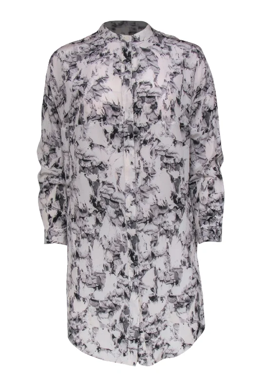 Maxi Women Dress with Floral Print for a Bohemian Vibe Maxi Women Dress with Floral Print for a Bohemian Vibe All Saints - Ivory, Grey & Pink Floral Print Button-Up Silk Shirtdress Sz 2 Maxi Women Dress with Floral Print for a Bohemian Vibe Maxi Women Dress with Floral Print for a Bohemian Vibe All Saints - Ivory, Grey & Pink Floral Print Button-Up Silk Shirtdress Sz 2