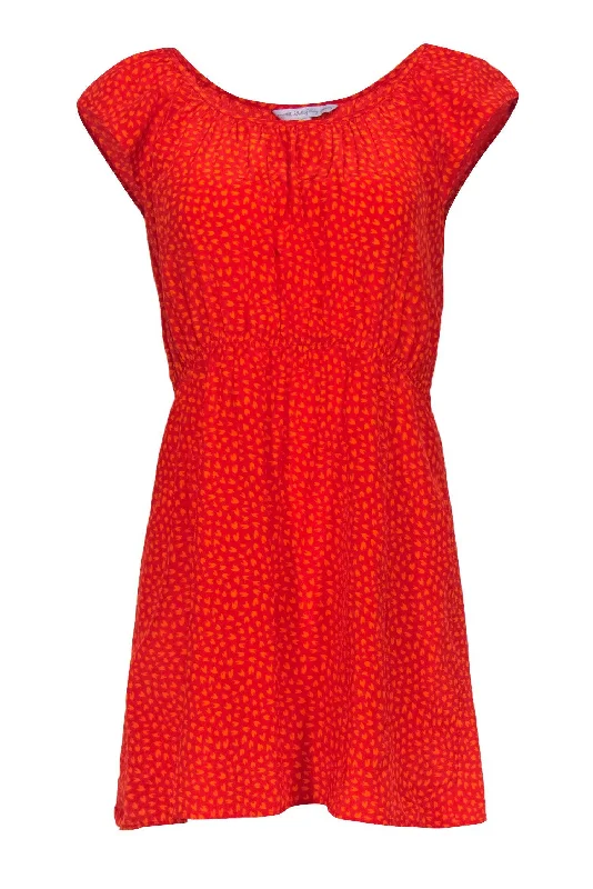 Plus Size Women Dress with a Flattering A - Line Cut for Comfort and Style Plus Size Women Dress with a Flattering A - Line Cut for Comfort and Style Built by Wendy - Red & Orange Printed Silk Mini Dress Sz M Plus Size Women Dress with a Flattering A - Line Cut for Comfort and Style Plus Size Women Dress with a Flattering A - Line Cut for Comfort and Style Built by Wendy - Red & Orange Printed Silk Mini Dress Sz M