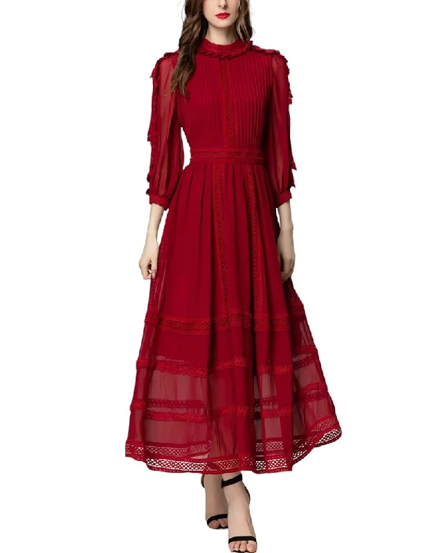 Empire Waist Women Dress to Accentuate the Bust and Conceal the Waist Empire Waist Women Dress to Accentuate the Bust and Conceal the Waist BURRYCO Silk-Blend Midi Dress Empire Waist Women Dress to Accentuate the Bust and Conceal the Waist Empire Waist Women Dress to Accentuate the Bust and Conceal the Waist BURRYCO Silk-Blend Midi Dress