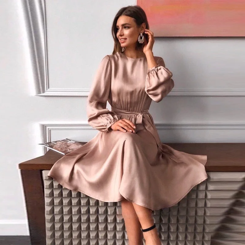 Pleated Women Dress with a Timeless and Elegant Texture Pleated Women Dress with a Timeless and Elegant Texture Sixsr Elegant Vintage Sashes Satin A-line Dress Women Autumn New Lantern Sleeve O Neck Solid Casual Party Vestidos Fashion Robes Pleated Women Dress with a Timeless and Elegant Texture Pleated Women Dress with a Timeless and Elegant Texture Sixsr Elegant Vintage Sashes Satin A-line Dress Women Autumn New Lantern Sleeve O Neck Solid Casual Party Vestidos Fashion Robes