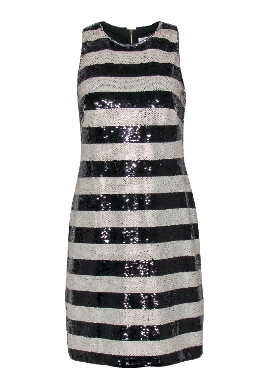 Maxi Women Dress with Floral Print for a Bohemian Vibe Maxi Women Dress with Floral Print for a Bohemian Vibe Eliza J – Black & Cream Two-Way Sequined Sheath Dress Sz S