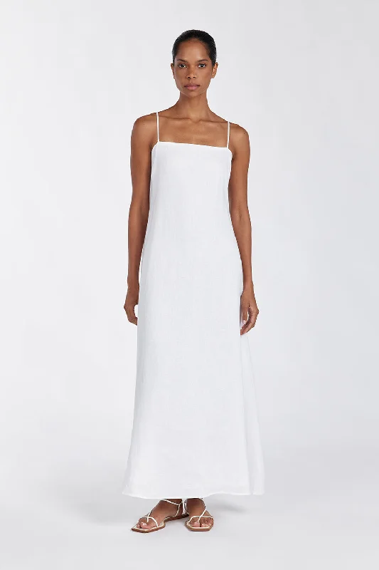 Plus Size Women Dress with a Flattering A - Line Cut for Comfort and Style Plus Size Women Dress with a Flattering A - Line Cut for Comfort and Style JEM WHITE LINEN MAXI DRESS Plus Size Women Dress with a Flattering A - Line Cut for Comfort and Style Plus Size Women Dress with a Flattering A - Line Cut for Comfort and Style JEM WHITE LINEN MAXI DRESS