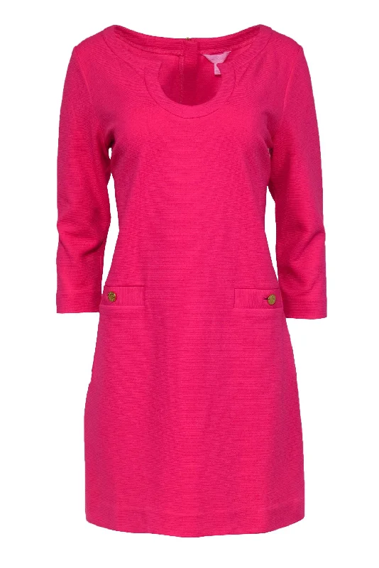Sleeveless Women Dress in Bright Colors for Summer Parties Sleeveless Women Dress in Bright Colors for Summer Parties Lilly Pulitzer - Bright Hot Pink Ribbed Cropped-Sleeve Dress Sz L Sleeveless Women Dress in Bright Colors for Summer Parties Sleeveless Women Dress in Bright Colors for Summer Parties Lilly Pulitzer - Bright Hot Pink Ribbed Cropped-Sleeve Dress Sz L