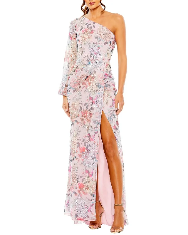 Off - the - Shoulder Women Dress for a Romantic and Feminine Look Off - the - Shoulder Women Dress for a Romantic and Feminine Look Mac Duggal Sequined Floral Print One-Sleeve Faux Wrap Gown Off - the - Shoulder Women Dress for a Romantic and Feminine Look Off - the - Shoulder Women Dress for a Romantic and Feminine Look Mac Duggal Sequined Floral Print One-Sleeve Faux Wrap Gown
