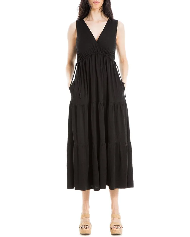 Pleated Women Dress with a Timeless and Elegant Texture Pleated Women Dress with a Timeless and Elegant Texture Max Studio Sleeveless V-Neck Maxi Tiered Dress Pleated Women Dress with a Timeless and Elegant Texture Pleated Women Dress with a Timeless and Elegant Texture Max Studio Sleeveless V-Neck Maxi Tiered Dress