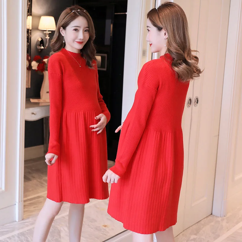 Halter Neck Women Dress to Show Off the Shoulders and Neckline Halter Neck Women Dress to Show Off the Shoulders and Neckline NiDELL Autumn Clothes for Pregnant Women . Fashionable New Sweater Mid-Length Korean Style Loose Autumn and Winter Bottoming Dress Halter Neck Women Dress to Show Off the Shoulders and Neckline Halter Neck Women Dress to Show Off the Shoulders and Neckline NiDELL Autumn Clothes for Pregnant Women . Fashionable New Sweater Mid-Length Korean Style Loose Autumn and Winter Bottoming Dress