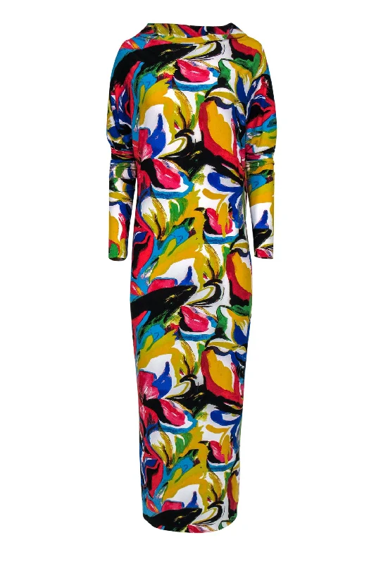 Long - Sleeve Women Dress in Velvet for a Luxurious Winter Look Long - Sleeve Women Dress in Velvet for a Luxurious Winter Look Norma Kamali - Multicolor Abstract Floral Print Versatile Maxi Dress Sz XS Long - Sleeve Women Dress in Velvet for a Luxurious Winter Look Long - Sleeve Women Dress in Velvet for a Luxurious Winter Look Norma Kamali - Multicolor Abstract Floral Print Versatile Maxi Dress Sz XS