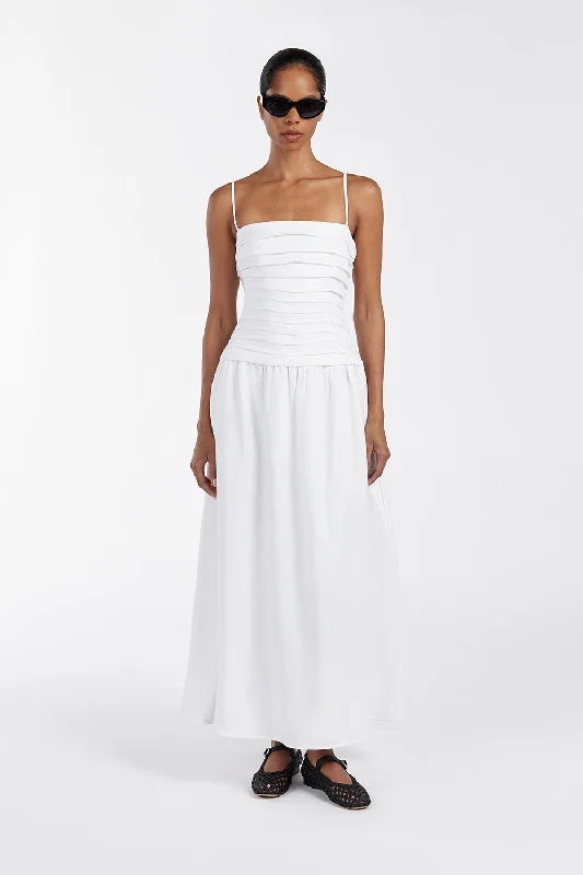 Long - Sleeve Women Dress in Velvet for a Luxurious Winter Look Long - Sleeve Women Dress in Velvet for a Luxurious Winter Look REECE WHITE LINEN MIDI DRESS Long - Sleeve Women Dress in Velvet for a Luxurious Winter Look Long - Sleeve Women Dress in Velvet for a Luxurious Winter Look REECE WHITE LINEN MIDI DRESS