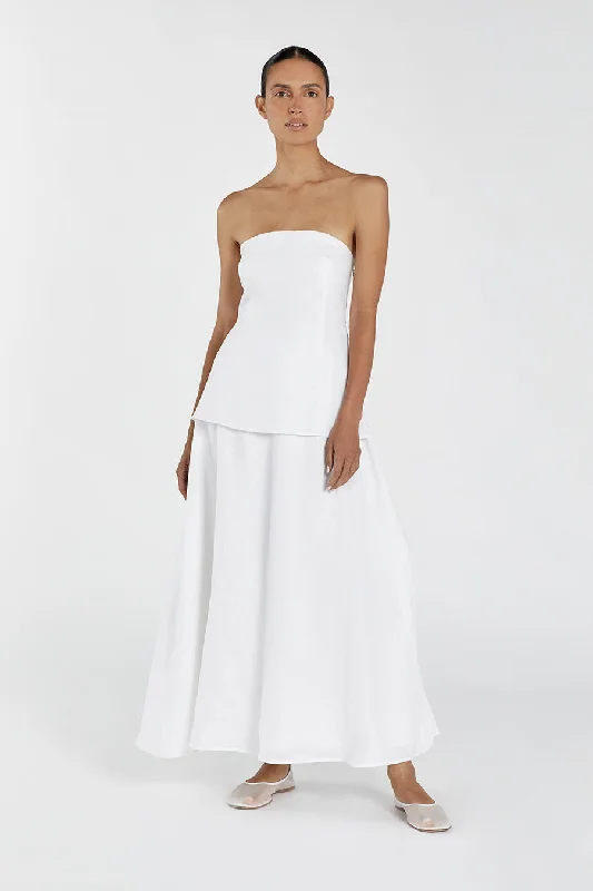 Long - Sleeve Women Dress in Velvet for a Luxurious Winter Look Long - Sleeve Women Dress in Velvet for a Luxurious Winter Look SASKIA WHITE LINEN STRAPLESS DRESS Long - Sleeve Women Dress in Velvet for a Luxurious Winter Look Long - Sleeve Women Dress in Velvet for a Luxurious Winter Look SASKIA WHITE LINEN STRAPLESS DRESS
