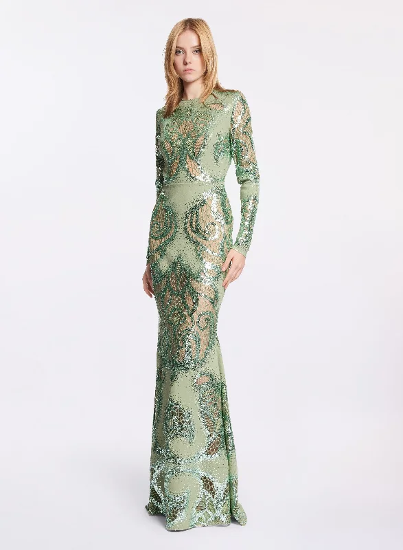 Mermaid - Style Women Dress with a Fitted Silhouette for Special Occasions Mermaid - Style Women Dress with a Fitted Silhouette for Special Occasions Sirena Embroidered Dress Mermaid - Style Women Dress with a Fitted Silhouette for Special Occasions Mermaid - Style Women Dress with a Fitted Silhouette for Special Occasions Sirena Embroidered Dress
