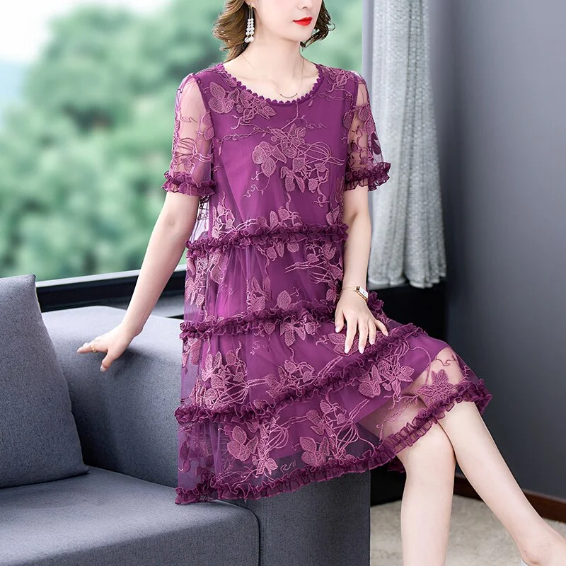 Ruffled Women Dress with Multiple Layers for a Playful and Girly Style Ruffled Women Dress with Multiple Layers for a Playful and Girly Style sixsr Embroidered Off-Shoulder Dresses Fairy Chic Gentle Dress Female New Style Sweet Daisy Printed Mesh Long Floral Dress Female Ruffled Women Dress with Multiple Layers for a Playful and Girly Style Ruffled Women Dress with Multiple Layers for a Playful and Girly Style sixsr Embroidered Off-Shoulder Dresses Fairy Chic Gentle Dress Female New Style Sweet Daisy Printed Mesh Long Floral Dress Female