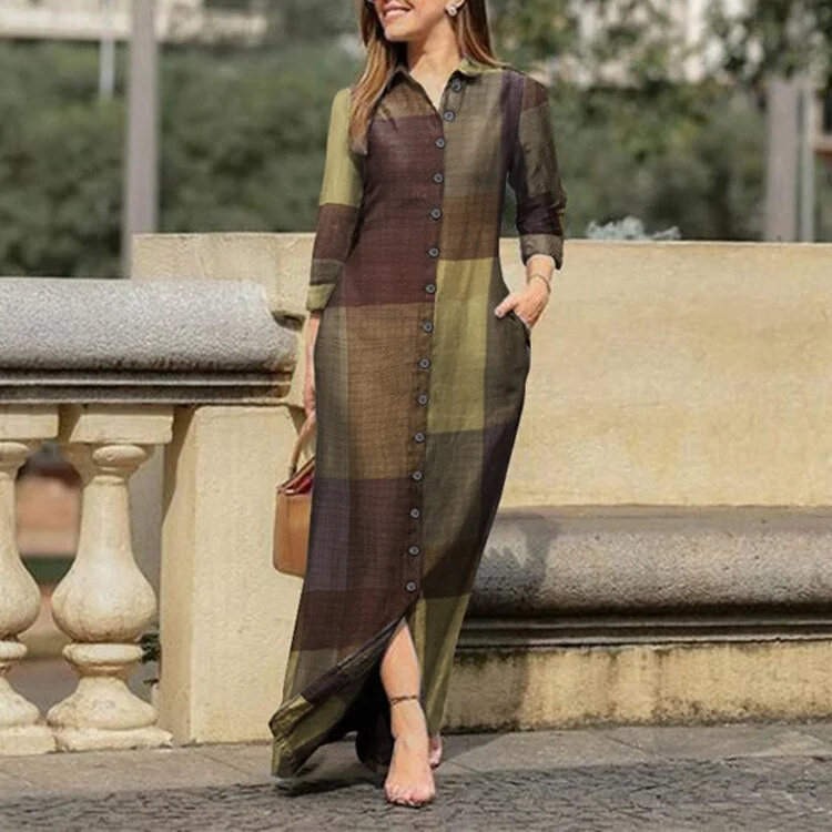 khaki plaid