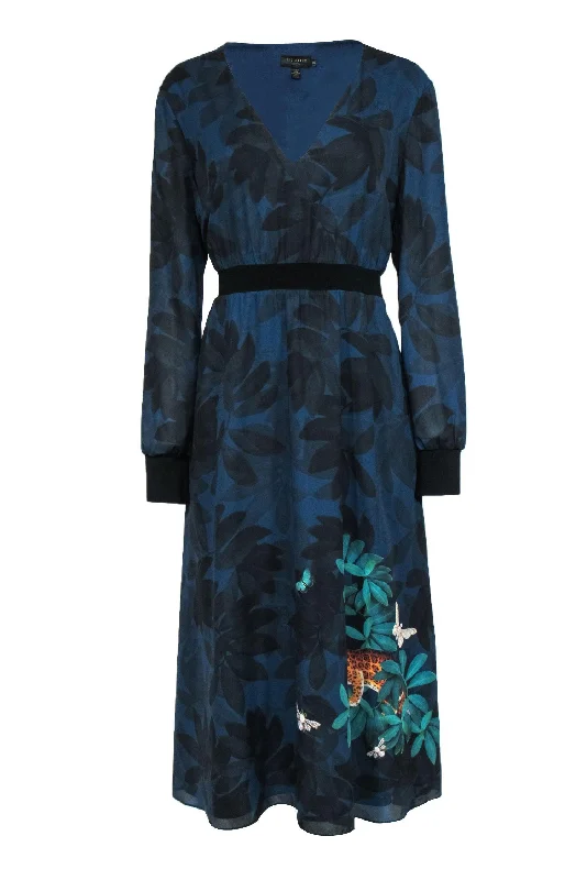 Sleeveless Women Dress in Bright Colors for Summer Parties Sleeveless Women Dress in Bright Colors for Summer Parties Ted Baker - Navy & Black Floral Print Maxi Dress w/ Leopard Jungle Graphic Sz 12 Sleeveless Women Dress in Bright Colors for Summer Parties Sleeveless Women Dress in Bright Colors for Summer Parties Ted Baker - Navy & Black Floral Print Maxi Dress w/ Leopard Jungle Graphic Sz 12
