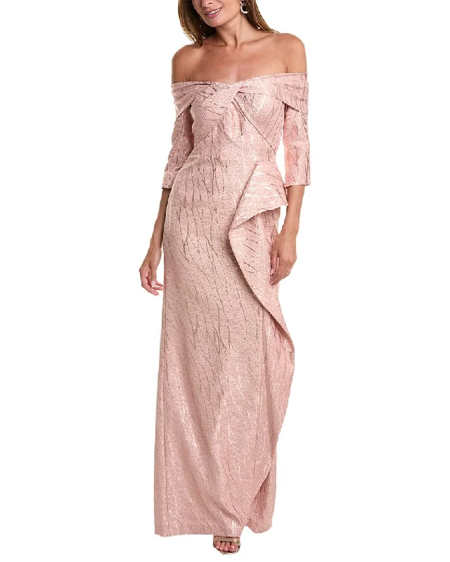 Backless Women Dress for a Sexy and Alluring Look at Evening Events Backless Women Dress for a Sexy and Alluring Look at Evening Events Teri Jon by Rickie Freeman Metallic Jacquard Gown Backless Women Dress for a Sexy and Alluring Look at Evening Events Backless Women Dress for a Sexy and Alluring Look at Evening Events Teri Jon by Rickie Freeman Metallic Jacquard Gown