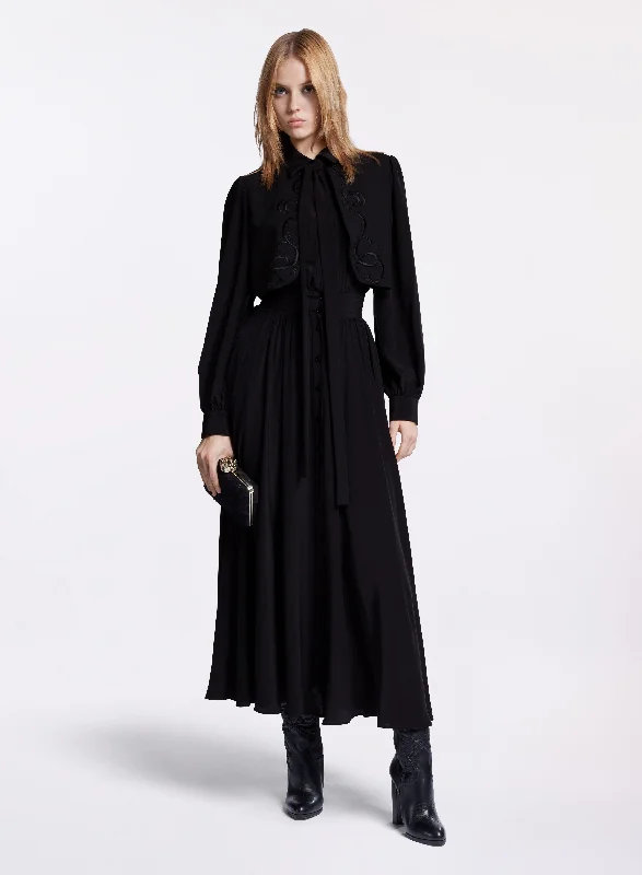 Ruffled Women Dress with Multiple Layers for a Playful and Girly Style Ruffled Women Dress with Multiple Layers for a Playful and Girly Style Vest-Effect Midi Dress Ruffled Women Dress with Multiple Layers for a Playful and Girly Style Ruffled Women Dress with Multiple Layers for a Playful and Girly Style Vest-Effect Midi Dress