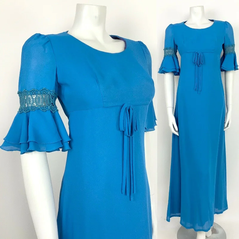 Pleated Women Dress with a Timeless and Elegant Texture Pleated Women Dress with a Timeless and Elegant Texture VINTAGE 60s 70s BLUE EMPIRE LINE FLOUNCE CROCHET LACE SLEEVE MAXI DRESS 10 Pleated Women Dress with a Timeless and Elegant Texture Pleated Women Dress with a Timeless and Elegant Texture VINTAGE 60s 70s BLUE EMPIRE LINE FLOUNCE CROCHET LACE SLEEVE MAXI DRESS 10