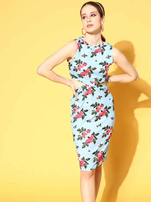 Off - the - Shoulder Women Dress for a Romantic and Feminine Look Off - the - Shoulder Women Dress for a Romantic and Feminine Look Women Blue Floral Side Cut Out Dress Off - the - Shoulder Women Dress for a Romantic and Feminine Look Off - the - Shoulder Women Dress for a Romantic and Feminine Look Women Blue Floral Side Cut Out Dress