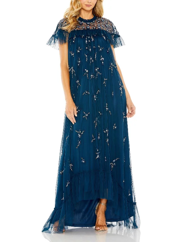 Backless Women Dress for a Sexy and Alluring Look at Evening Events Backless Women Dress for a Sexy and Alluring Look at Evening Events Womens Embellished High Neck Evening Dress