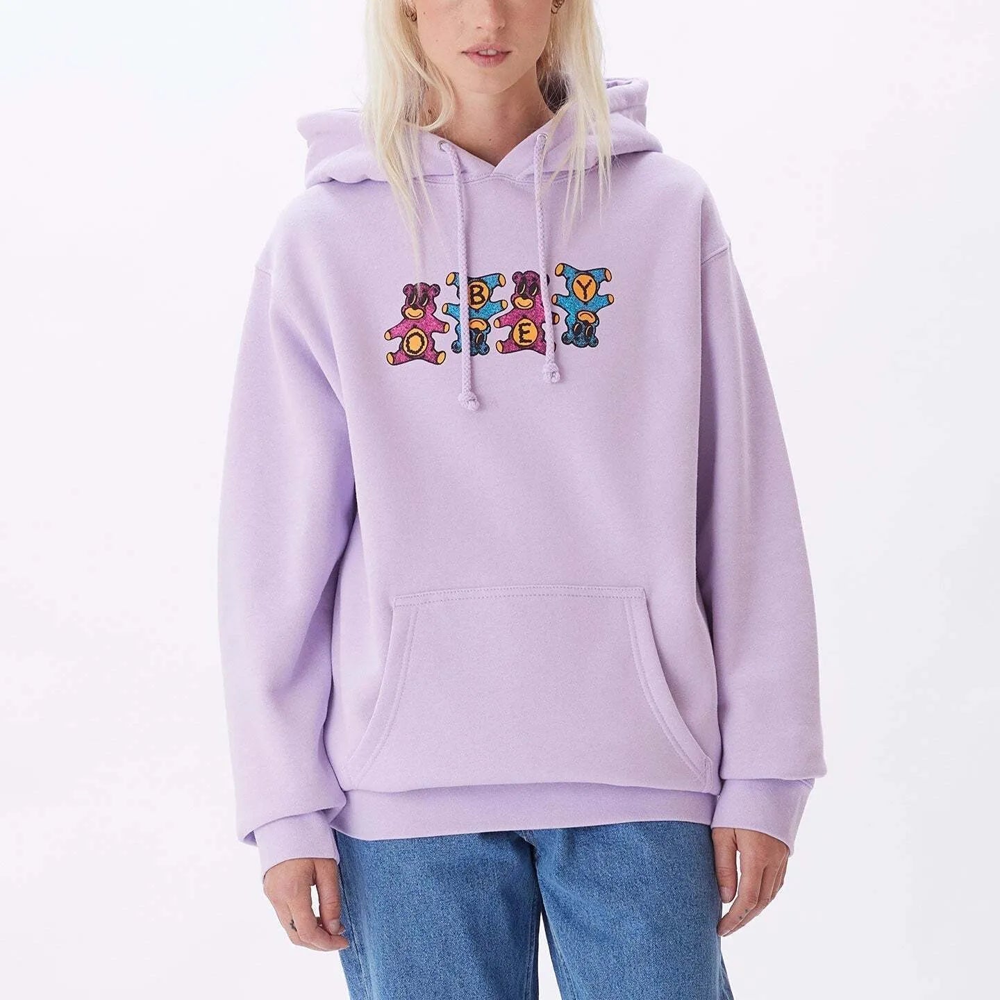 Women's Fleece - Trimmed Beanie Hat in Pink to Match Your Fleece Outfit OBEY Women's Obey Circus Bears Pullover Hoodie Lavender Women's Fleece - Trimmed Beanie Hat in Pink to Match Your Fleece Outfit OBEY Women's Obey Circus Bears Pullover Hoodie Lavender