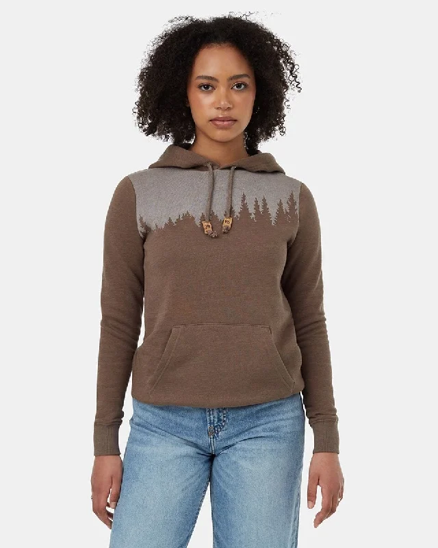 Oversized Women's Fleece Pullover Hoodie in Gray for a Cozy and Casual Look TENTREE Women's Juniper Classic Pullover Hoodie Falcon Heather/White Oversized Women's Fleece Pullover Hoodie in Gray for a Cozy and Casual Look TENTREE Women's Juniper Classic Pullover Hoodie Falcon Heather/White