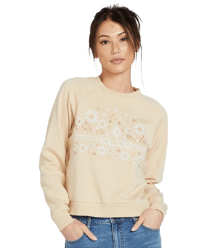 Women's Fleece - Lined Leggings with Patterned Inserts for a Stylish Twist VOLCOM Women's Truly Deal Crew Sweatshirt Khaki Women's Fleece - Lined Leggings with Patterned Inserts for a Stylish Twist VOLCOM Women's Truly Deal Crew Sweatshirt Khaki